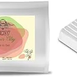 Maya Inks Bendy Polymer Clay, White, 100g, Professional Art Sculpting Material, Bake to Set at 150°C-picture-53