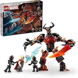 LEGO Marvel Thor vs. Surtur Construction Figure Toy 76289 Building Blocks Toys for 8+ Gift for Boys and Girls-picture-30