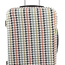 ORKA TRAVEL HoundstoothTheme Digital Printed Spandex Stretchable Fabric Luggage Protector Cover only (Small 22-24 inch) (Suitcase Bag Not Included in This Product)-picture-51