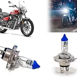 Auto Pearl Halogen H4 Front Headlight Bulb 12V/35W Ultra Bright Compatible with Meteor 350 (Pack of 1)-picture-30