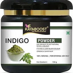 KAYABOOST Indigo Leaves Powder, Organic for Hair Colour | Leaf Powder, Neela Amari, Neel Patti, Neelayamari Powder (Indigo, Pack of 1)-picture-14