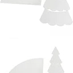 Enakshi® 14pcs Clear Acrylic Xmas Tree Quilting Template Arts Crafts Sewing Set |Crafts | Sewing | Quilting | Quilt Templates & Stencils-picture-10