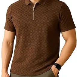 dada impex Jaqquard Men's Polo T Shirt for Men-picture-26