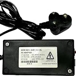 Gadson RO Adaptor, Switch Mode Power Supply/SMPS for All Types of RO Water Filters and Purifiers with 1 Year Warranty 24V - 2.5A, Black-picture-28