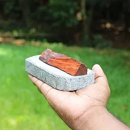 Balakrishnan's Red Sandalwood/Rakthachandanam (70 gm) with rubbing Stone-picture-27