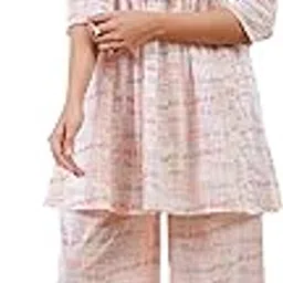 janasya Women's Yellow Linen Cotton Solid A-line Co-ords Set-picture-22