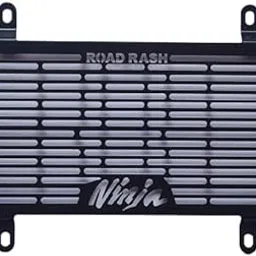 RoadRash Radiator Guard for Kawasaki Ninja 300 (Black)-picture-30