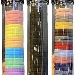 Ponytail holders for girls, women and kids Elastic Rubber Band For Ponyties Hairstyle Rubber Band For Girls&women (RUBBER-BAND-01) 3 Packs each containing 20 pieces-picture-33