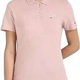 tommy hilfiger Solid Slim Fit Cotton Polo T-Shirt-picture-23