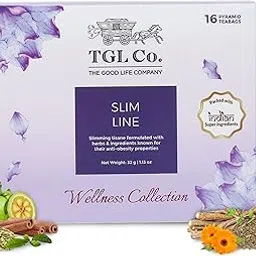 TGL Co. Slim Line Green Tea | 16 Tea Bags for Daily Wellness | Refreshing Herbal Blend for Healthy Digestion & Metabolism | Light & Uplifting-picture-13