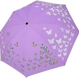 Magic Umbrella Colour Changing Butterfly Design | Automatic Folding for Women & Girls | Rain-Activated Magical Color Changing with Stylish Compact Travel Design-image-11