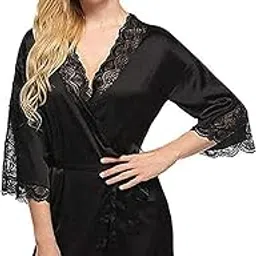 Women's Polyester Floral Above The Knee Length Babydoll Lingerie/Nightwear for Women/Nightwear Super Soft Net Babydoll Dress Sleepwear Naughty-picture-16