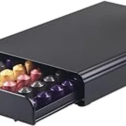 Coffee Capsule Storage Tray Drawer | Holds 60 Coffee Pods | Compatible with Pods-picture-32