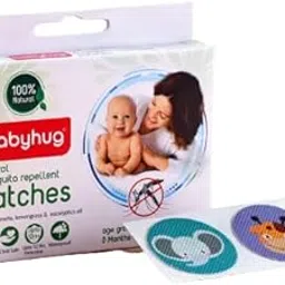 Baby Hug Waterproof Natural Mosquito Repellent Patches - 24 Pieces-picture-28