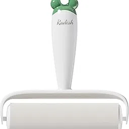 Yindella Lint Remover with Carrot Handle, Protective Cover with Easy-Tear Roller for Clothes, Furniture & Carpet, Pet Fur, Dust, Dirt Removal | 55 Sheets/Roll | 16cm Wide (1 White Handle & 1 Roll)-picture-22