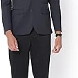 van heusen Men's Nylon Four Piece Business Suit Pants Set-picture-40