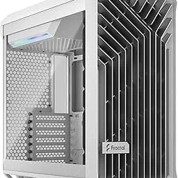 Fractal Design Torrent Compact White Tempered Glass TG Clear Tint Window High-Airflow Mid Tower Computer Case/Cabinet/Chassis - FD-C-TOR1C-03 image 1