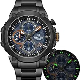 naviforce NF8071 choronograph dial with Stainless Steel Analog Watch-picture-20