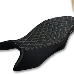 Black Jack Seats FZ-S Version 4.0 Diamond Cut Seat Cover | Premium Stitching, High-Density Foam, Stylish & Durable-picture-30