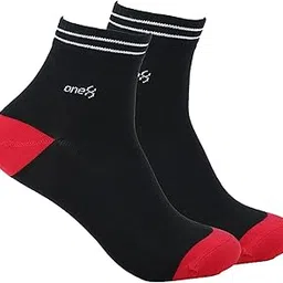 one8 Select By Virat Kohli Men's Premium Cotton Ankle Socks Pack of 2 |-picture-45