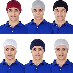 pride apparel Pure Cotton Helmet Skull Cap Liner for Men and Women Multicolour-picture-15