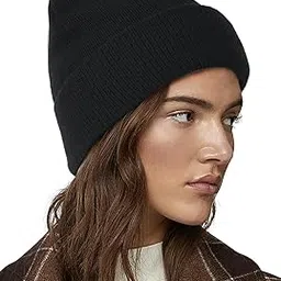 denimholic Winter Cap for Women & Men Woolen Cap for Women Beanie Cap for Women Knitted Beanies Cuffed Skull Cap Warm Ski Hat-picture-12