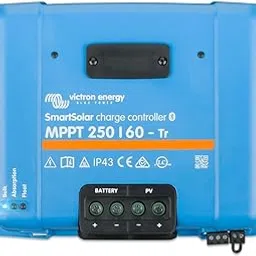 Victron Energy SmartSolar MPPT Tr Solar Charge Controller (Bluetooth) - Charge Controllers for Solar Panels - 250V, 60 amp, 12/24/36/48-Volt-image-0