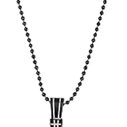 la belleza Men's Stainless Steel Arrowhead Necklace Warrior Spear Head Charm Chain Pendant for Men-picture-28