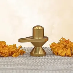 Astrotalk Shivling in Pure Brass | Sacred Shiva Lingam for Puja Mandir, Meditation or Abhishek Rituals | Compact Lord Shiva Idol for Home Temple or Return Gifts for Pooja | 5x2.5x4.5 cm | 1 Piece-image-99