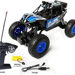 niyamat 1:20 powerful rechargeable battery 2.4 ghz rock crawler monster truck 4x4 high speed remote control cars for kids (Multi color, assorted) [edition 2020]-image-20