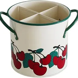 Merishopp Chopstick Holder Spoon Four Divided Container Flatware for Household Cooking-picture-10