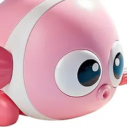 Wind up Fish Bath Toys Interactive Toy Animals Toys for Boys Girls Baby Kids Pink-image-57