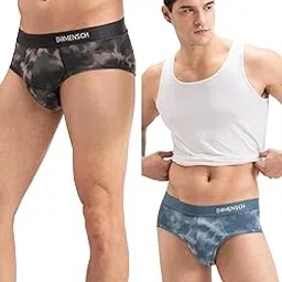 damensch Men's Regular Fit Printed Mens Briefs-picture-27