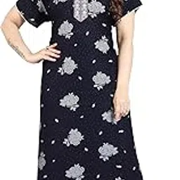 trundz Women 's Printed Pure Alpine Nighty (491)-picture-23