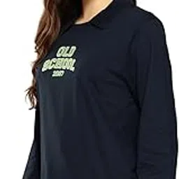 dillinger Womens Long Sleeve Oversized Polo T-Shirt-picture-24