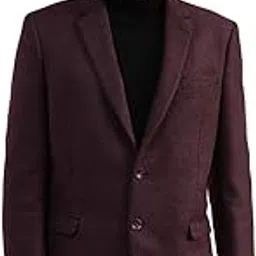 givo Men Notch Collar Solid Smart Fit Blazers-picture-20