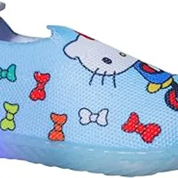 First Walking LED Light Shoes for Baby Girls-image-1