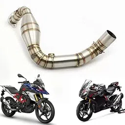Acube Mart stainless steel Bend Pipe imported for G310R, BMW G310GS and RR310-image-66