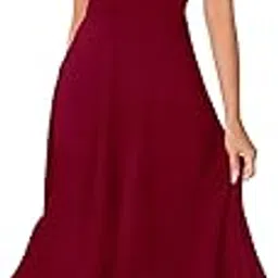 tessavegas Women's & Girl's MIDI Maxi Sleeveless Dress-picture-10