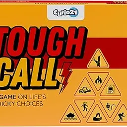Curio21 Tough Call – Best Icebreaker & Family Party Game | 100 Scenarios, One Choice | Fun Board Game for Adults | Guess & Win | Debate & Decide “What Would You Do” in Tough Situations | 2–4 Players-picture-53