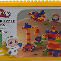 PLAY ME Toys 280-Piece Building Block Toys for Toddlers | Educational & Sensory Montessori Toy Kit for Kids Aged 3+-picture-26