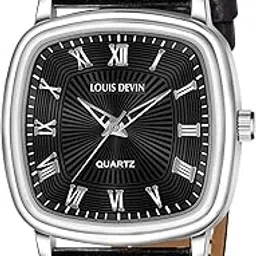 louis devin Leather Strap Analog Wrist Watch for Men (LD-G042)-picture-29