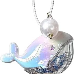 fiasco Compact Whale Keychain Funny Portable Keyring Bag Pendant For Tote Car Handbag (blue)-picture-55