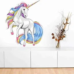 Beautiful Unicorn Wall Sticker for Kids Room 50 CM X 60 CM-image-70