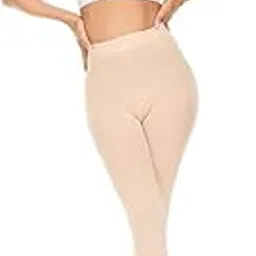 Opaque Tights For Women - 80 Denier Pantyhose Solid Footed Tights Size (28 till 32) Beige Color-picture-23