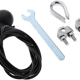 VMS INDIA Fitness DIY Pulley Cable Biceps Triceps Arm Blaster Rope Adjustable 2M-picture-53