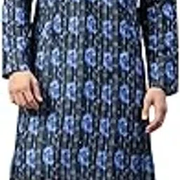luxrio Kurta with Pyjama Kurta Set for Men Long Regular Fit(KTSETLN-87-42)-picture-40
