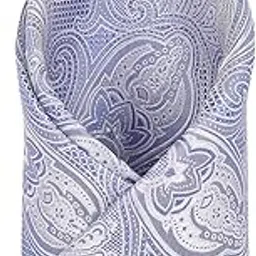 peter england Polyester Men Blue Embroidered Formal Pocket Square,Free Size-picture-14