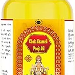 Devpusp Chola Chameli Jasmine Pooja Oil 1000 ML Pack of 5 For Hanuman ji Balaji Pooja, Hawan, God Worship-picture-27