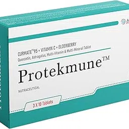 ALLDAY PHARMA Protekmune Tablets | Multi-Vitamins and Multi-Mineral | Vitamin C, B6, D2, and Zinc Helps in Immune Function | For Men & Women (30 Tablets)-picture-44